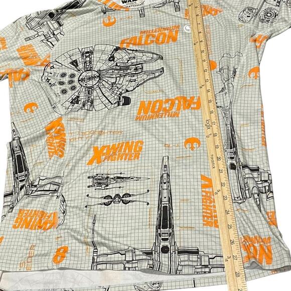 Climate Smart Base layer Starwars Millennium Falcon Cold Weather Shirt Size L - Picture 7 of 7